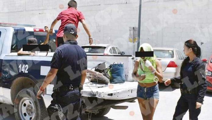 Arrestan a 5 por alterar el orden Arrestan a 5 por alterar el orden