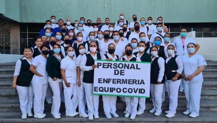 “VAMOS A SALIR”: EL MENSAJE DE ESPERANZA DESDE EL PISO COVID-19 DEL HGZ No. 7 “VAMOS A SALIR”: EL MENSAJE DE ESPERANZA DESDE EL PISO COVID-19 DEL HGZ No. 7