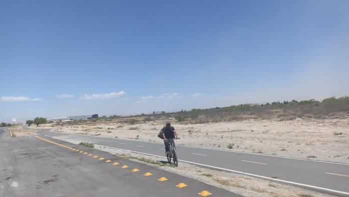 Frontera: Denuncian ciclistas daños a ciclovía