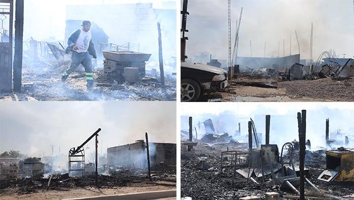 Le prende fuego a casa de su rival; quema 22 viviendas
