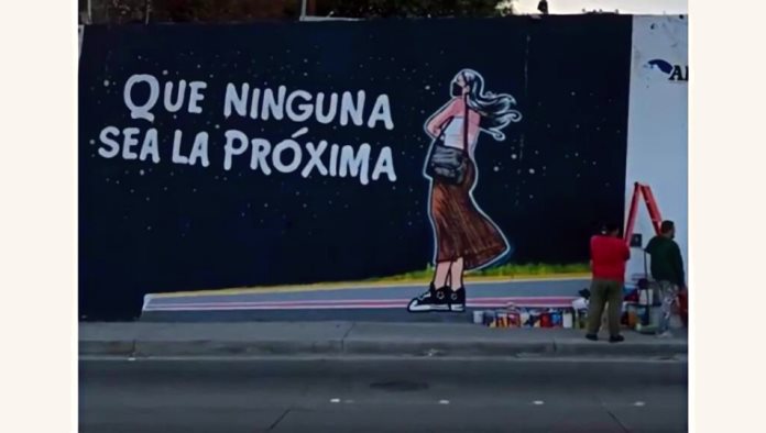 Pintan mural para recordar a Debanhi Escobar en Tijuana