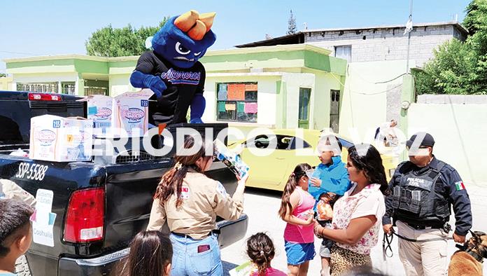 Celebra Policía Civil de Coahuila Día del Niño