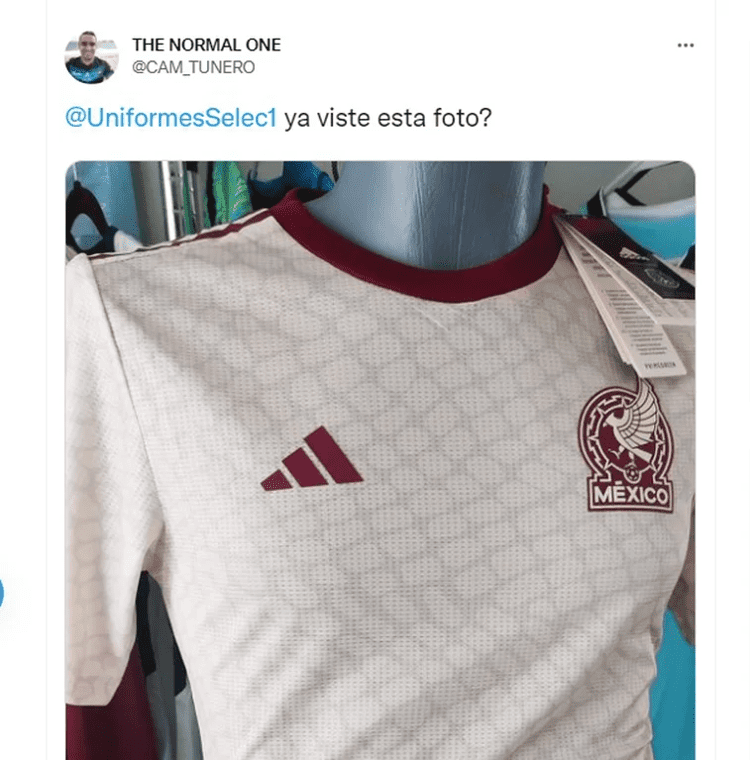 Filtran jersey alternativo de la Seleleción para Qatar 2022