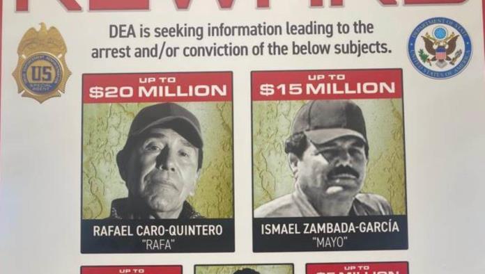 DEA ofrece 15 millones de dólares para la detención del Mayo Zambada