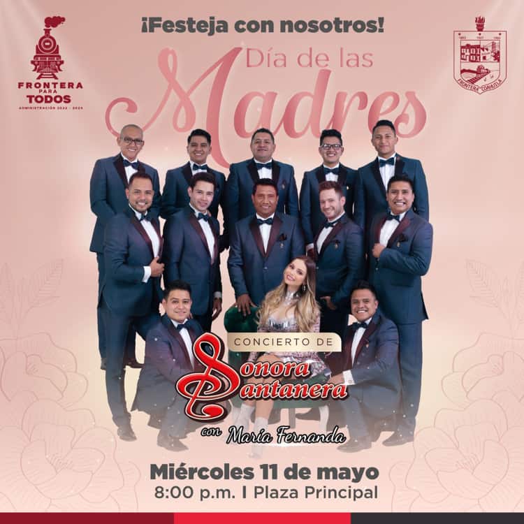Celebrará Piña a madres con concierto de Sonora Santanera; cerrarán calles