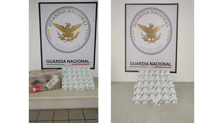 Perros policías aseguran en Coahuila 12 mil tabletas de medicamento controlado