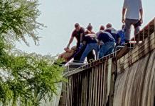 Identifican a migrantes del vagón