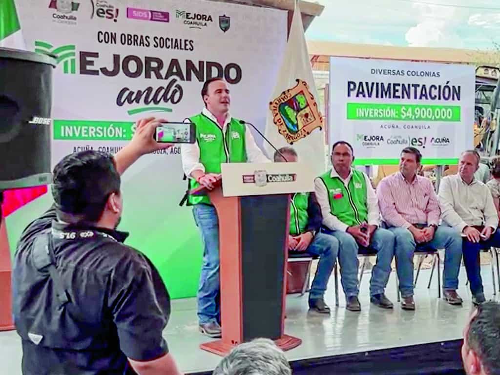 Arrancan obras de pavimento