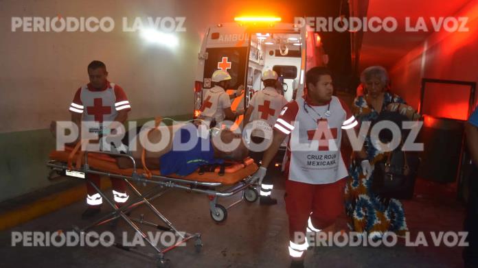 Signos de embolia: hombre inconsciente trasladado al Hospital General de Zona No. 7 Signos de embolia: hombre inconsciente trasladado al Hospital General de Zona No. 7