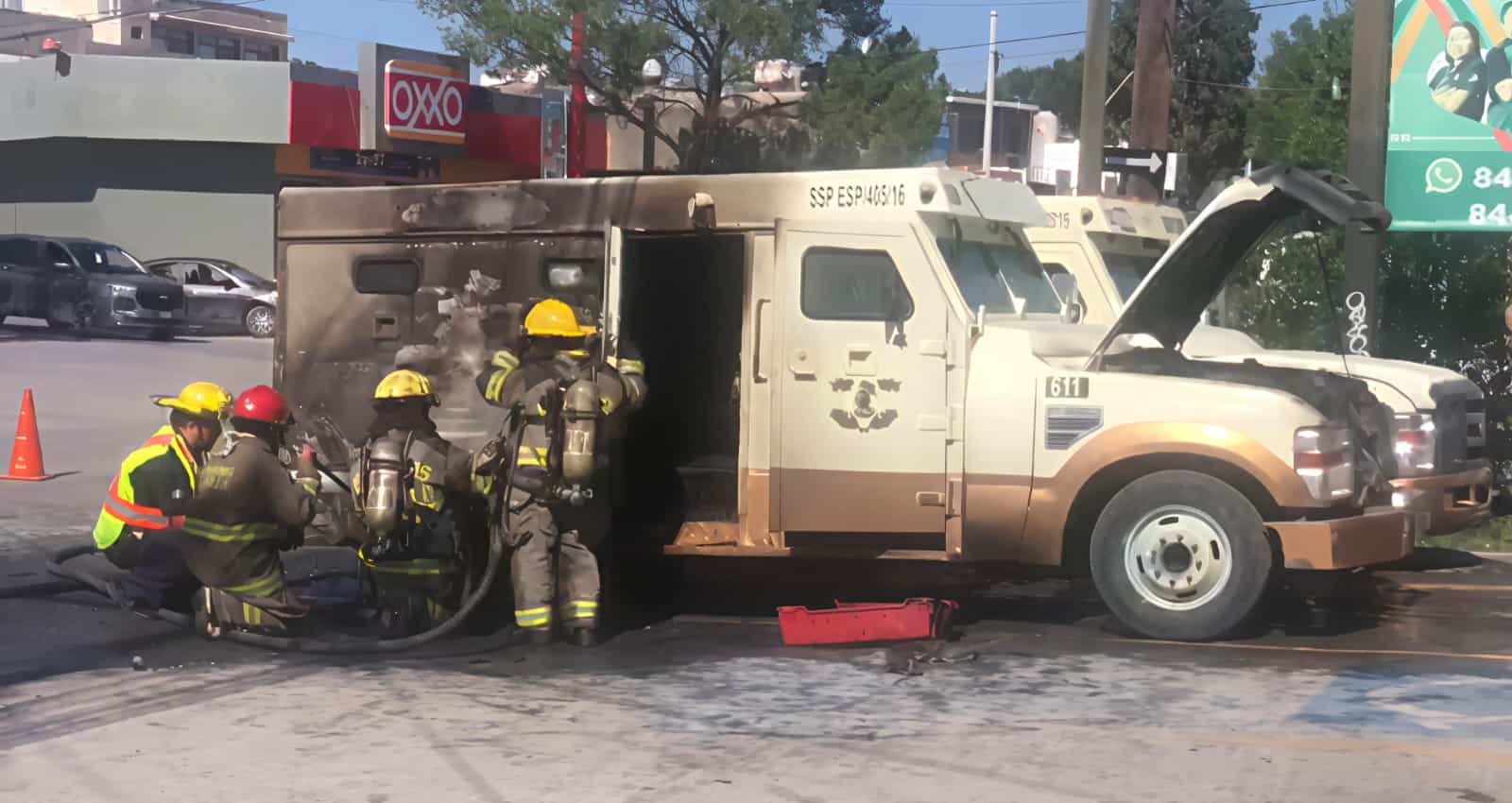 Dos Incendios Vehiculares Sacuden a Saltillo en Menos de un D&iacute;a
