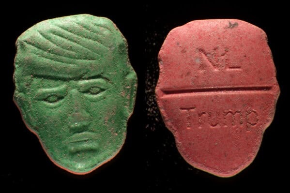 Alerta roja en Pa&iacute;ses Bajos: pastillas de &eacute;xtasis con forma de Trump son letales