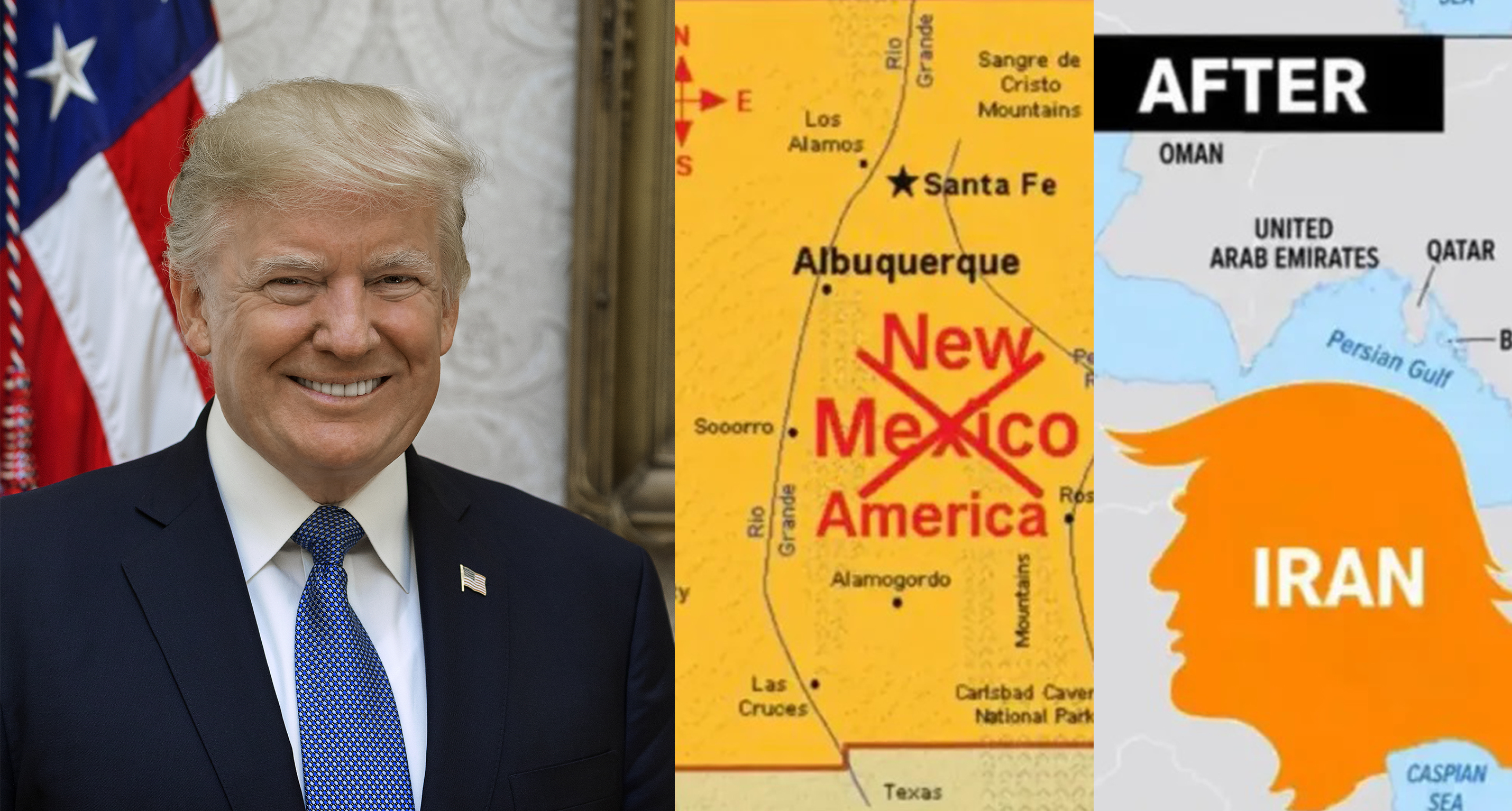 &iquest;Nuevo M&eacute;xico o Nueva Am&eacute;rica? Trump vuelve a causar revuelo con una imagen creada con IA