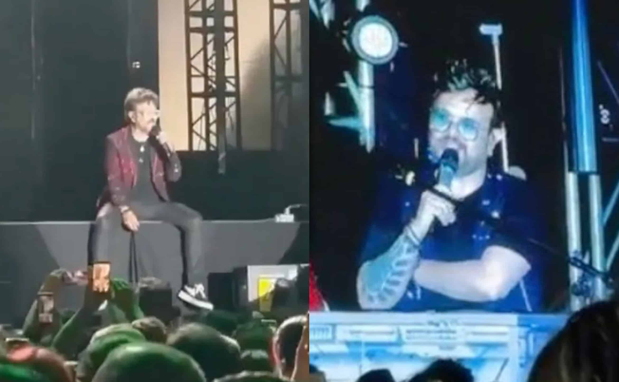Aleks Syntek se pelea en pleno concierto: "Entre m&aacute;s me digas eso, menos voy a cantar"
