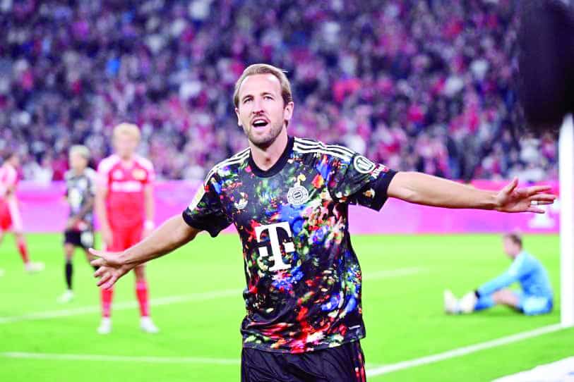 Bayern M&uacute;nich golea 7-0 a Union Berl&iacute;n: Harry Kane marca r&eacute;cord