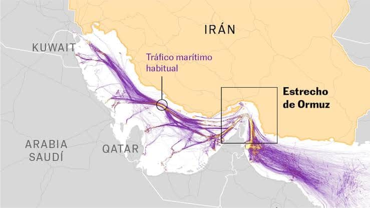 Exportaci&oacute;n de petr&oacute;leo en el estrecho de Ormuz persiste a pesar del conflicto