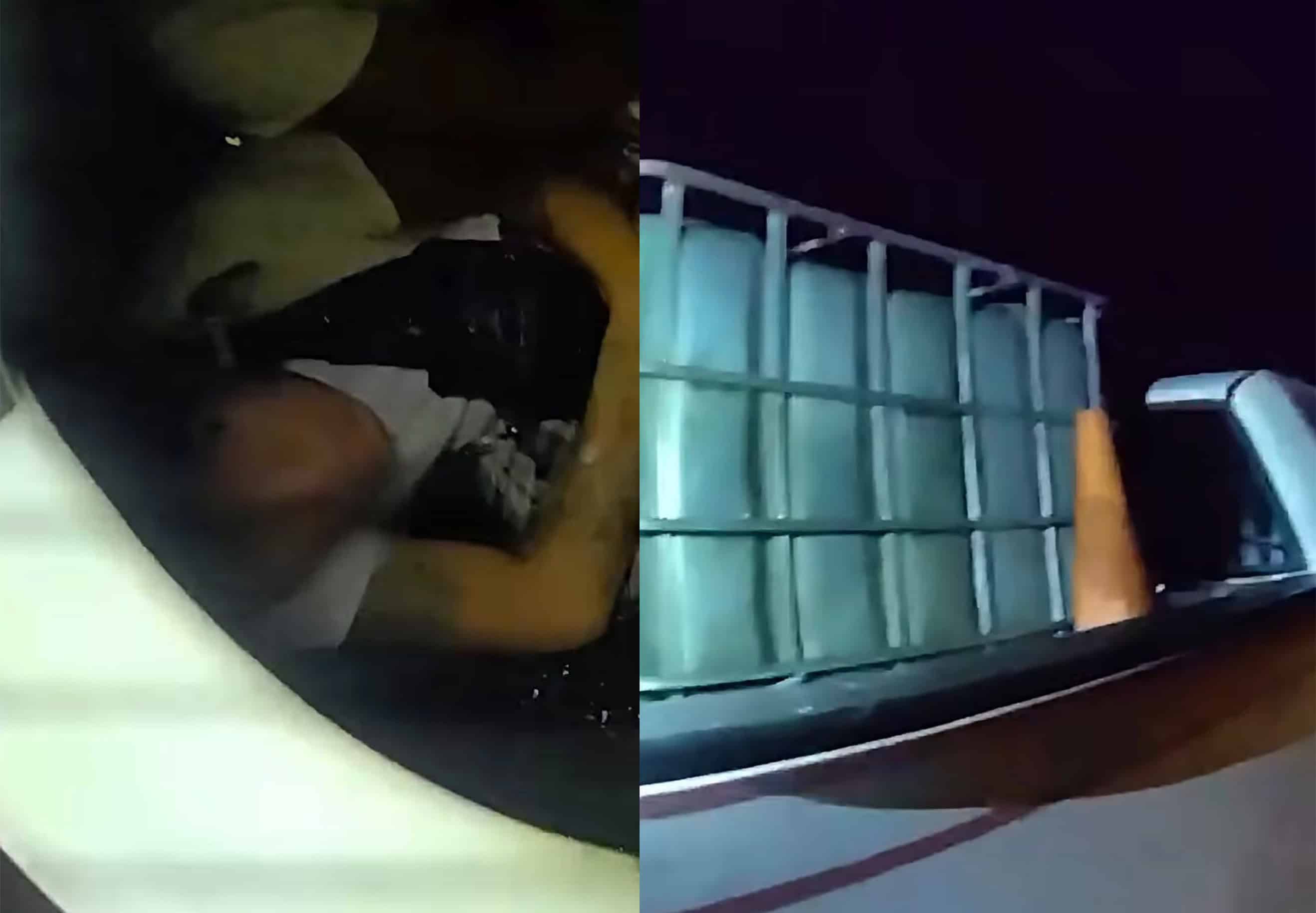 Rescatan a cuatro migrantes ocultos dentro de un tanque de agua en Eagle Pass