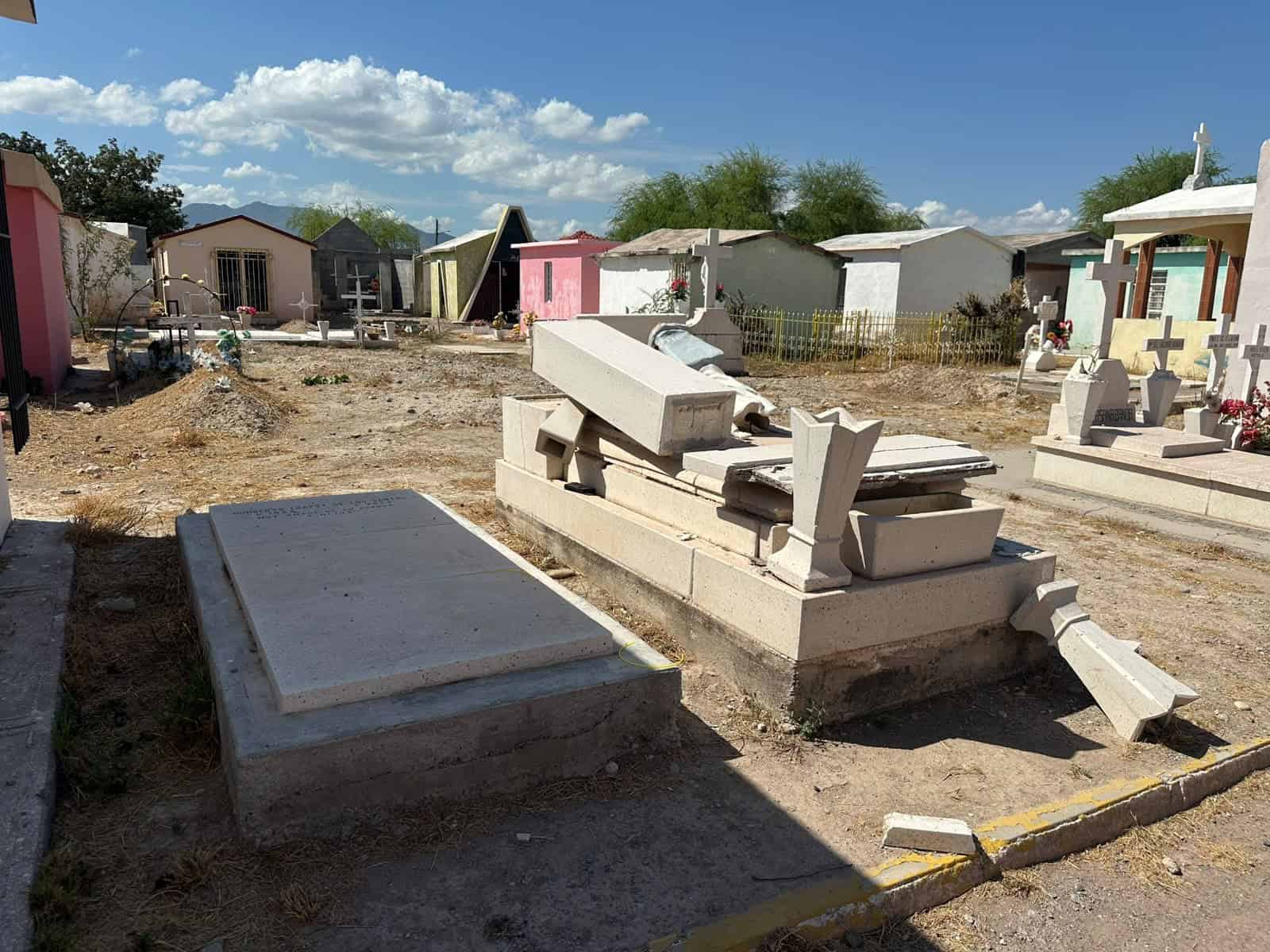 Revisiones en panteones de Coahuila: Protecci&oacute;n Civil toma medidas de seguridad