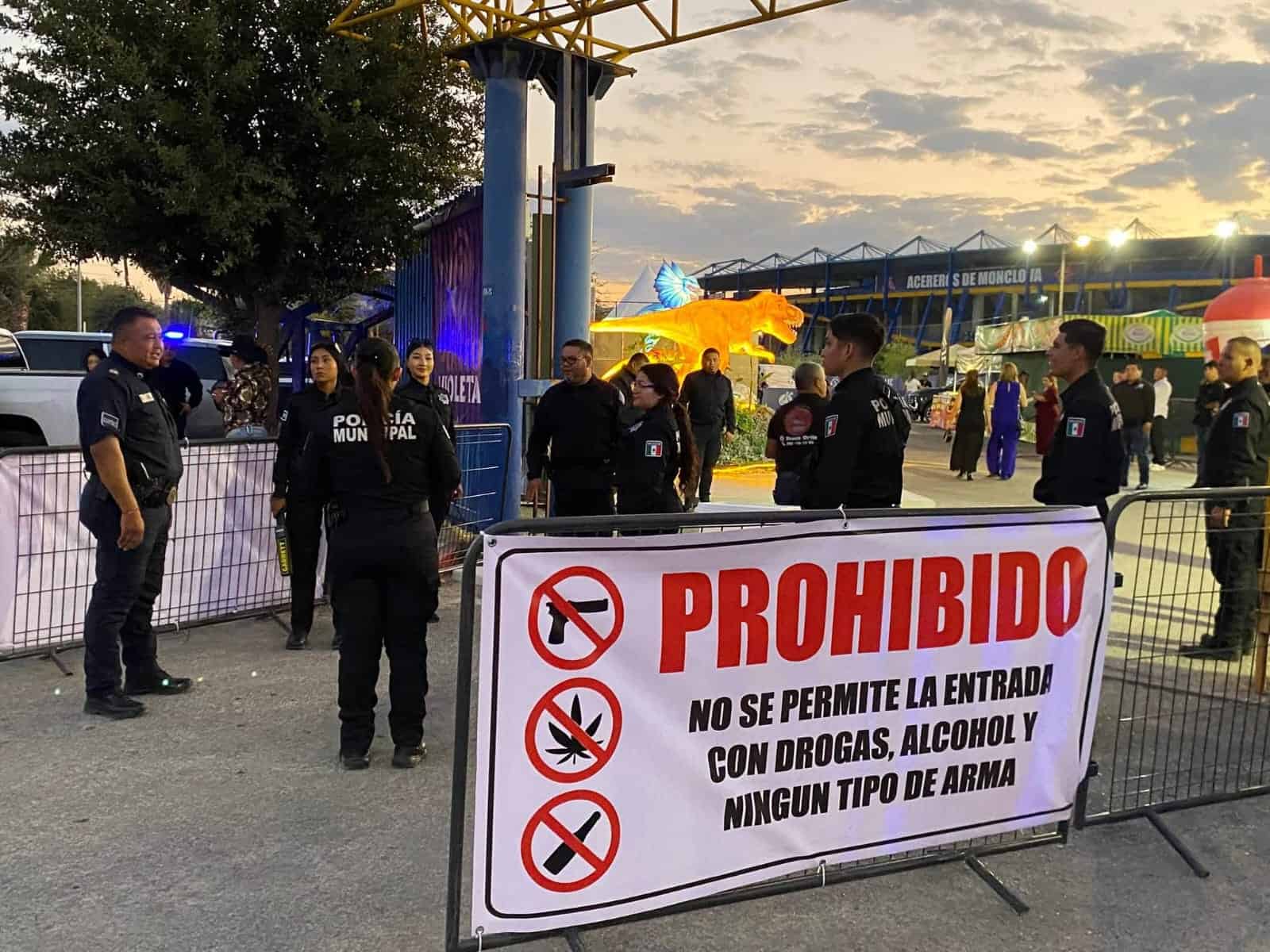 Desplegar&aacute;n m&aacute;s de 100 elementos de seguridad en Feria Monclova