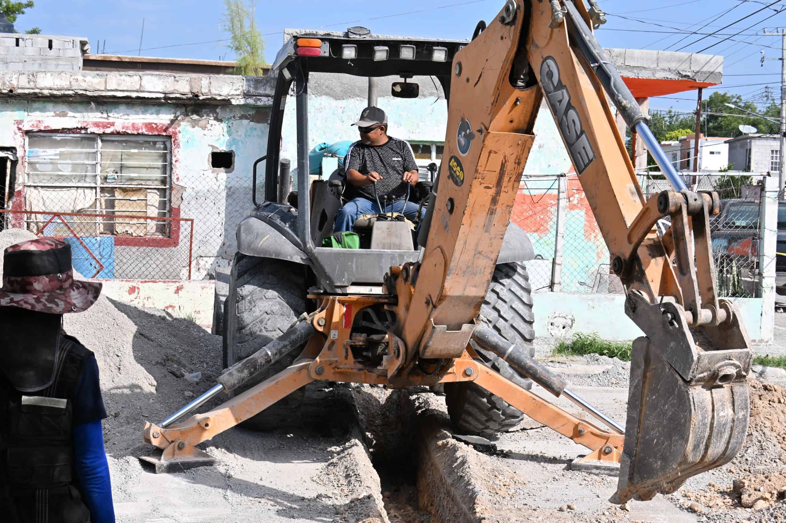 Frontera: Sara Irma Pérez Cantú inicia obras hidráulicas para mejorar agua