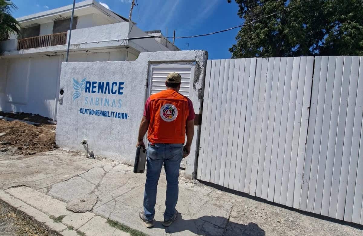 Protecci&oacute;n Civil realiza inspecci&oacute;n en Grupo Renace de Sabinas