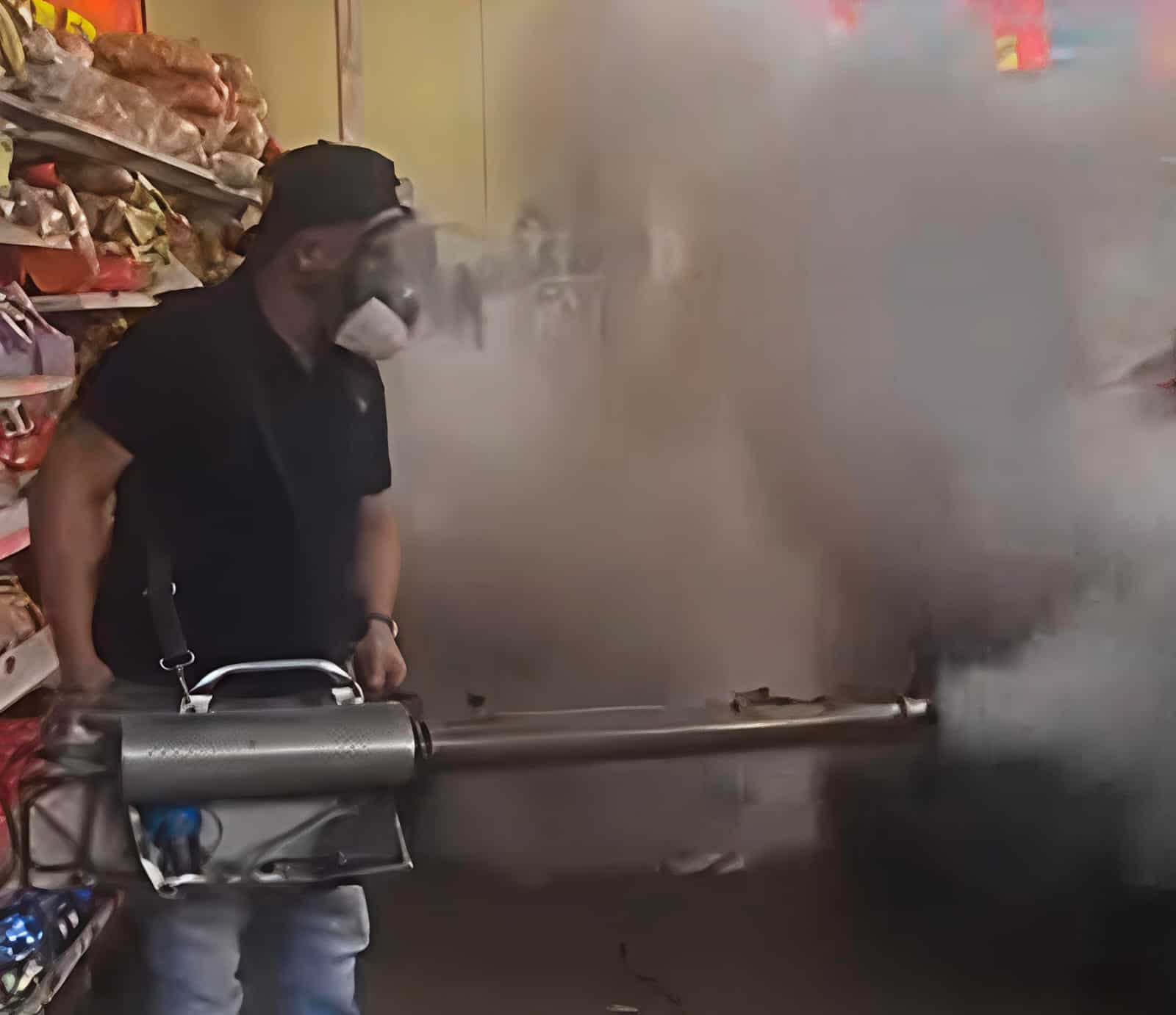 Fumigan alimentos en supermercado Fumigan alimentos en supermercado
