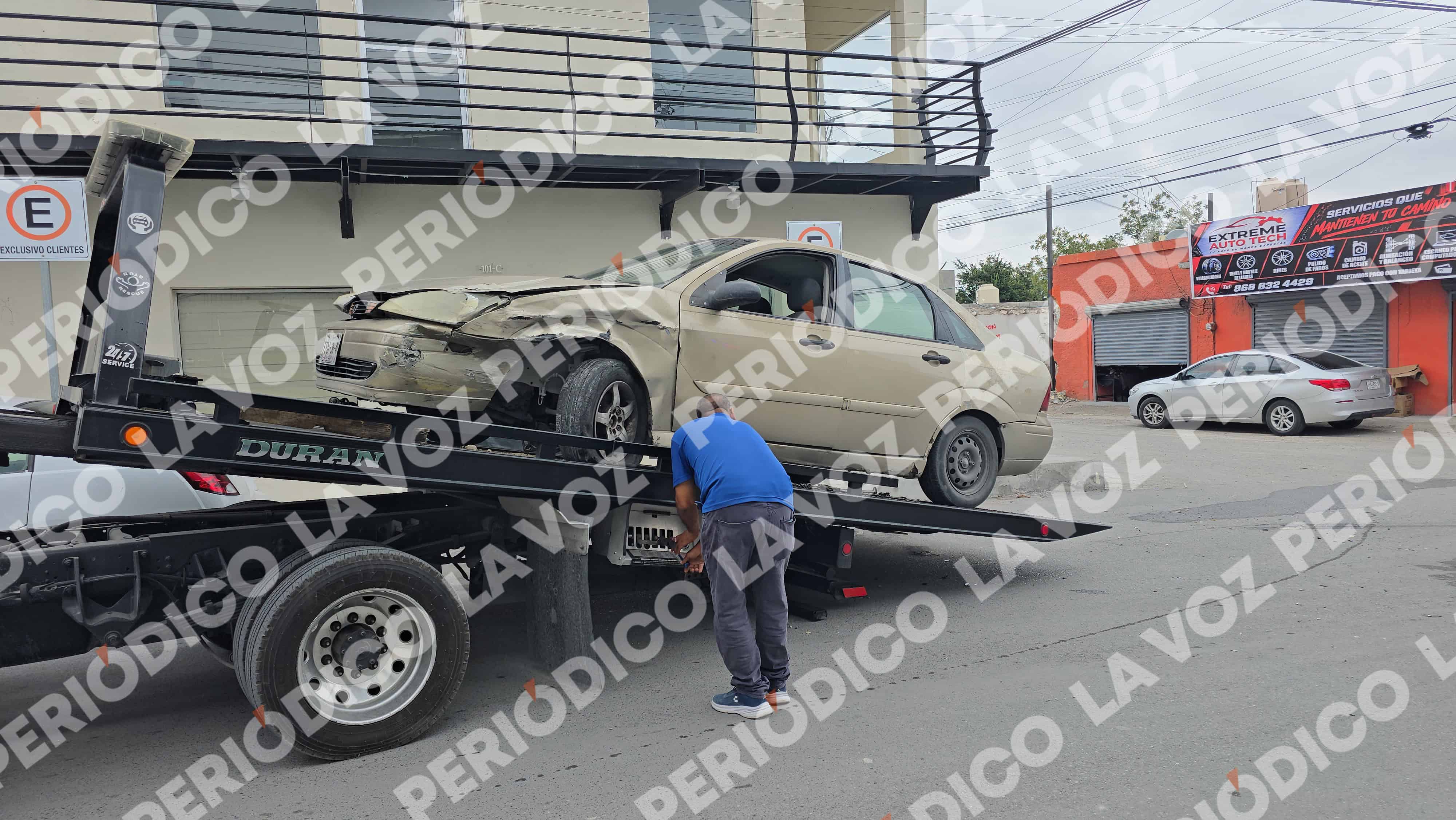 Accidente en Monclova: conductor provoca lesiones a mujer