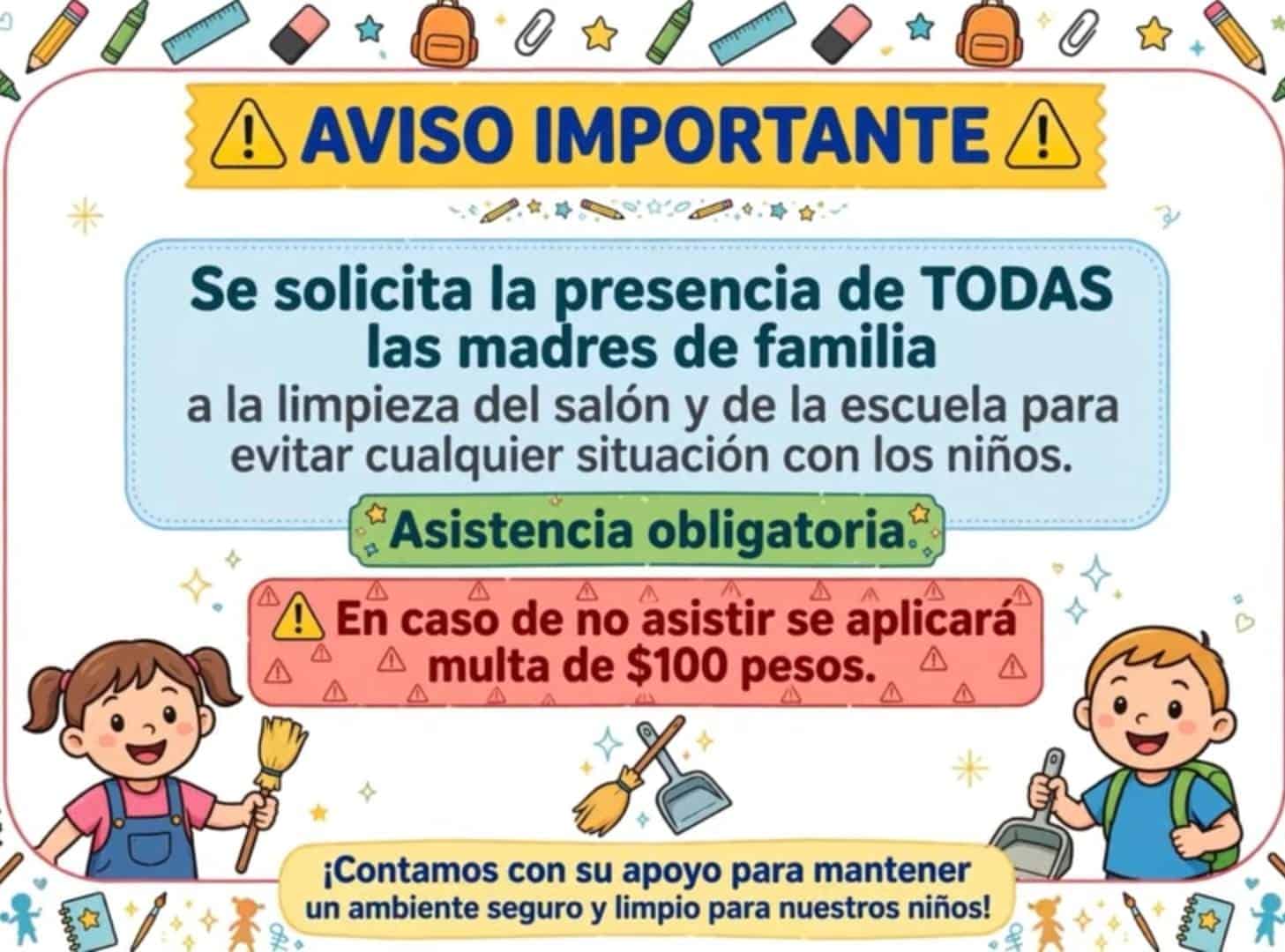 Rickettsiosis en Saltillo: padres organizan limpieza en primaria Miguel &Aacute;ngel Talam&aacute;s Dieck