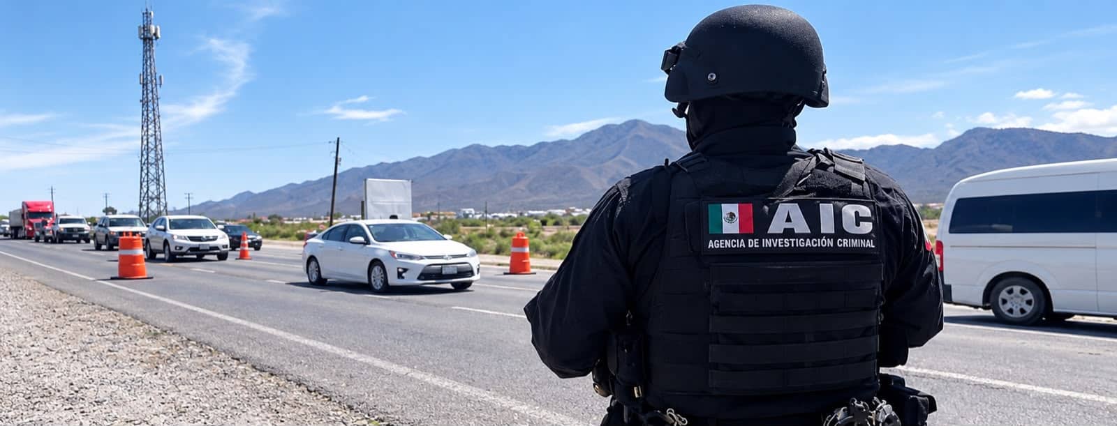 Detienen a mujer con armas en el Puente II