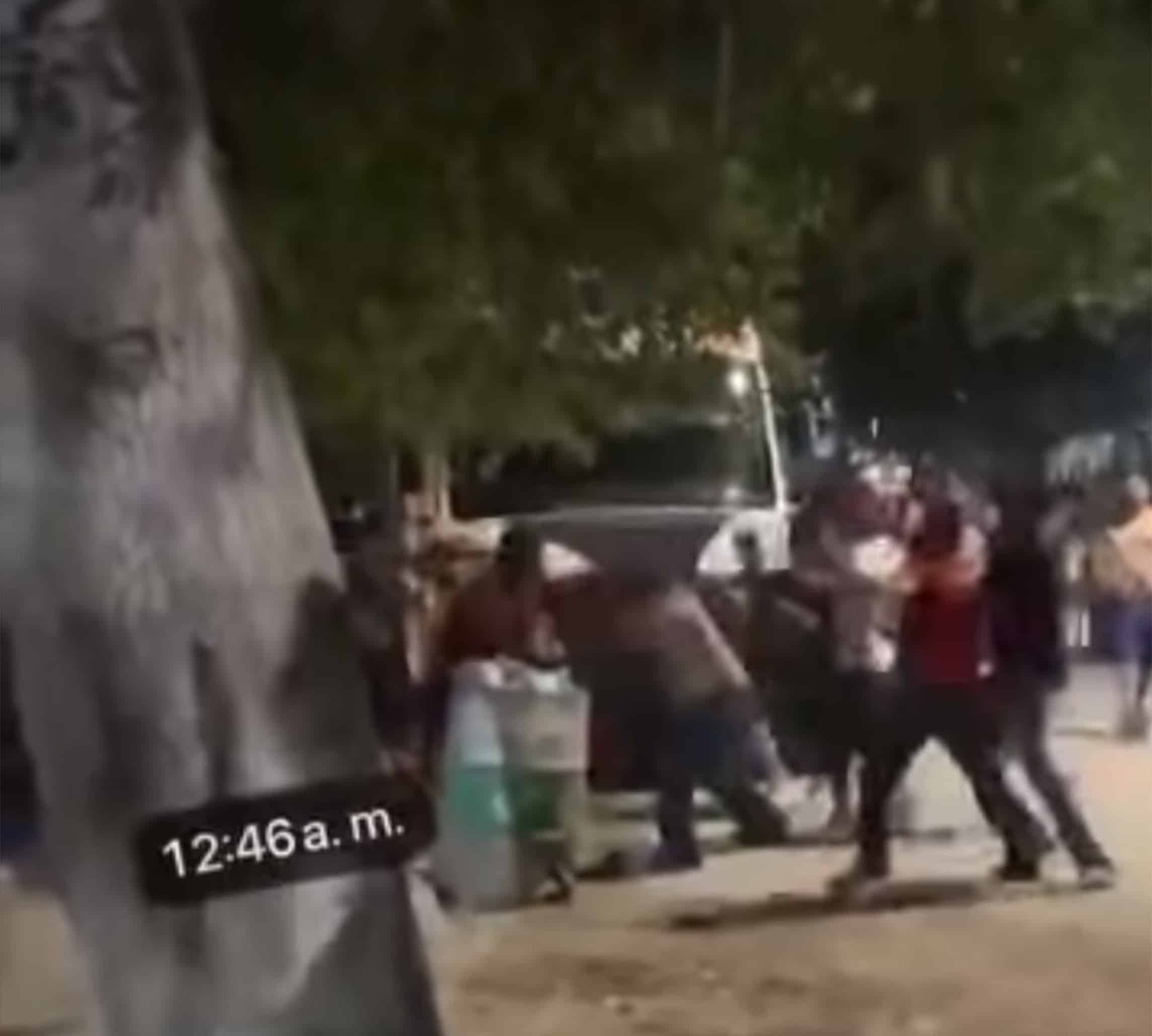 Ri&ntilde;a entre familias deja personas lesionadas en Altos de Santa Teresa