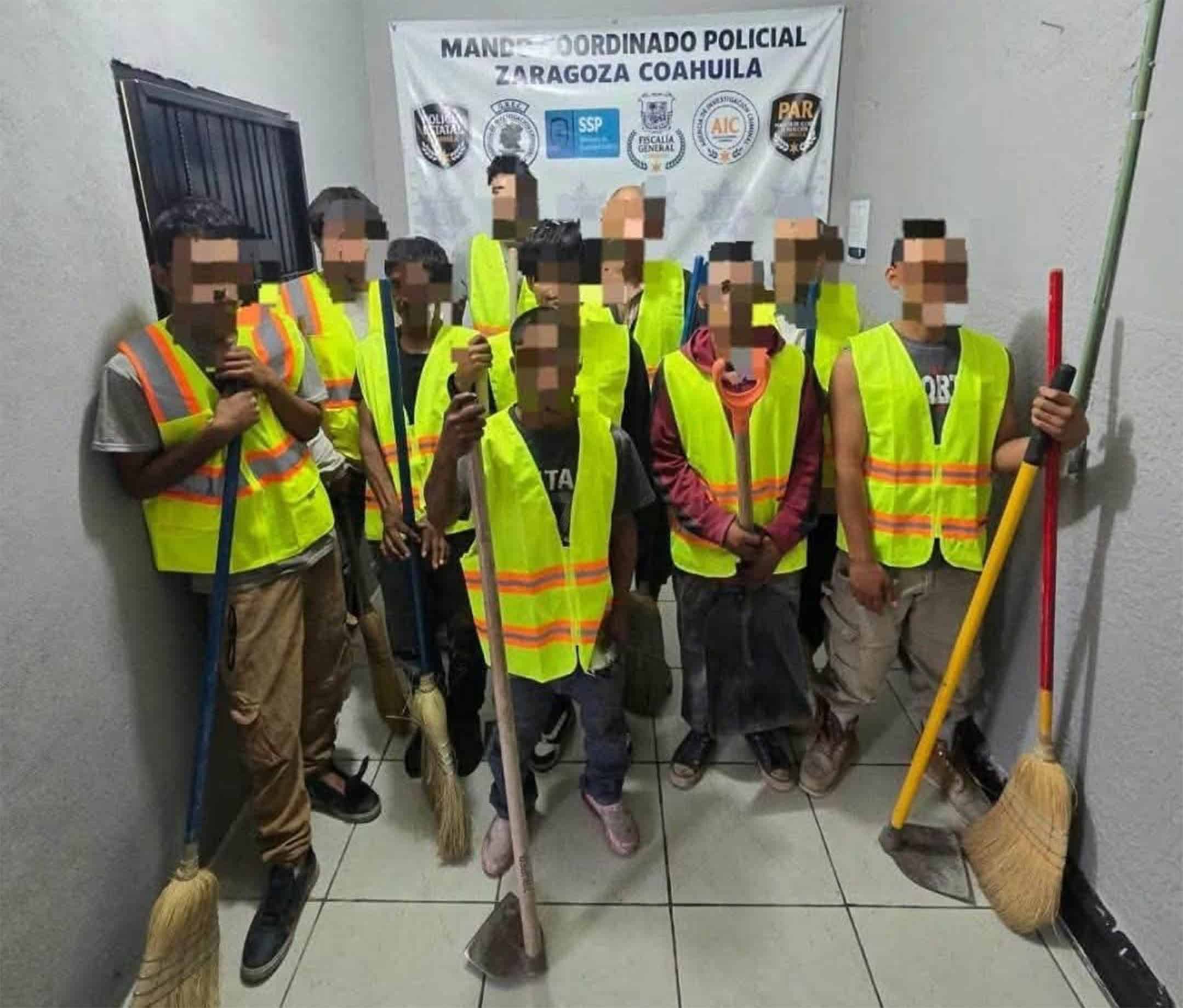 Cumplen trabajo comunitario tras cometer faltas administrativas en Zaragoza