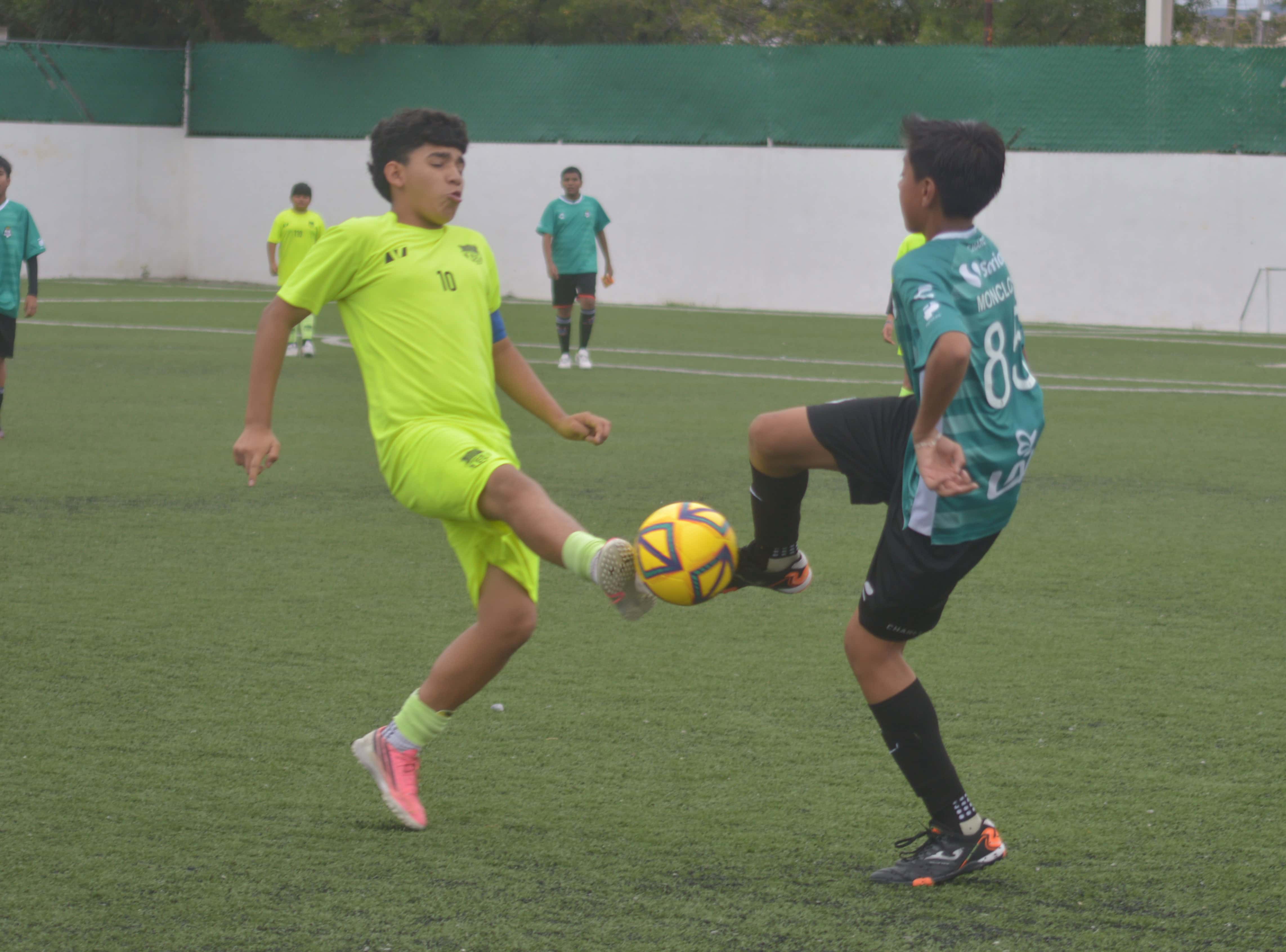 Academia Santos Monclova se lleva la victoria ante Liga Elite Frontera