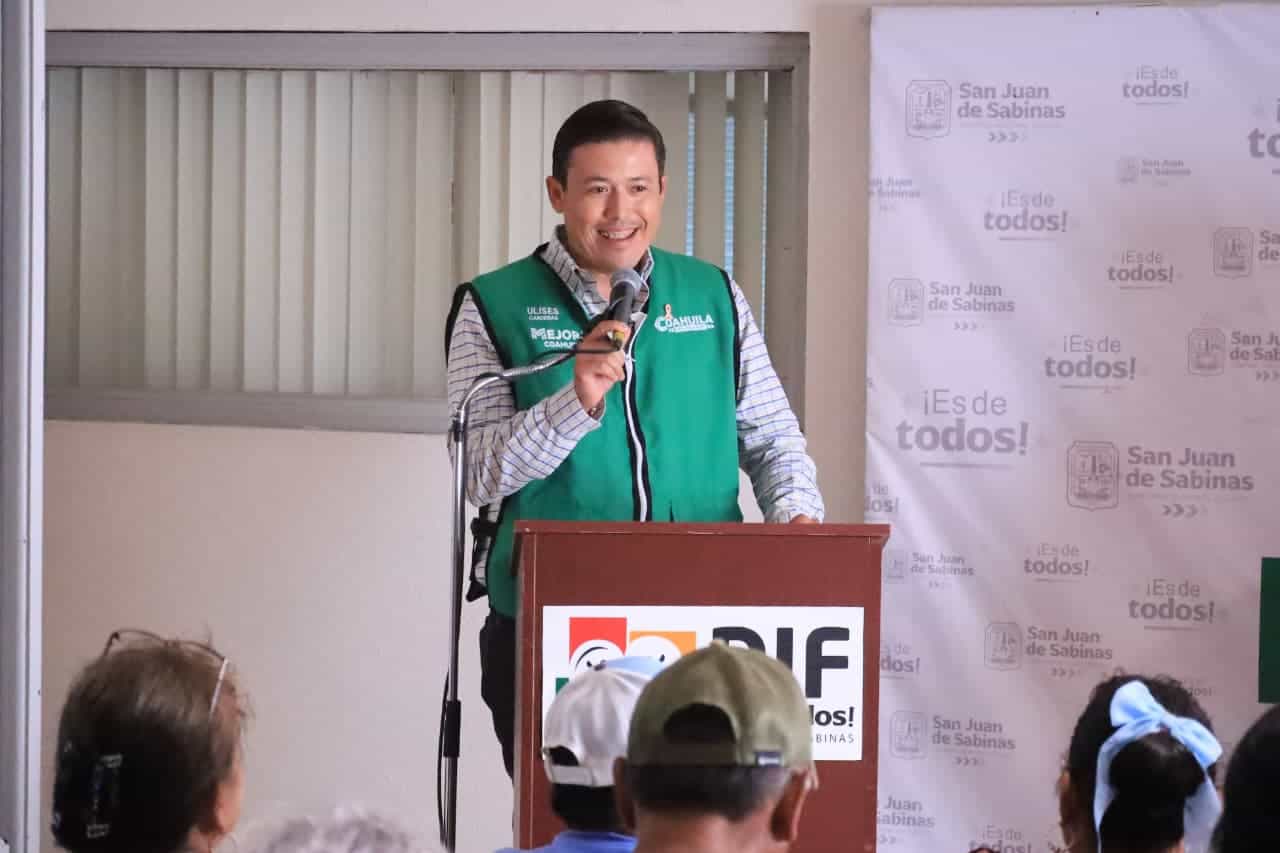 DIF Coahuila entrega apoyo alimentario a m&aacute;s de 100 familias en San Juan de Sabinas