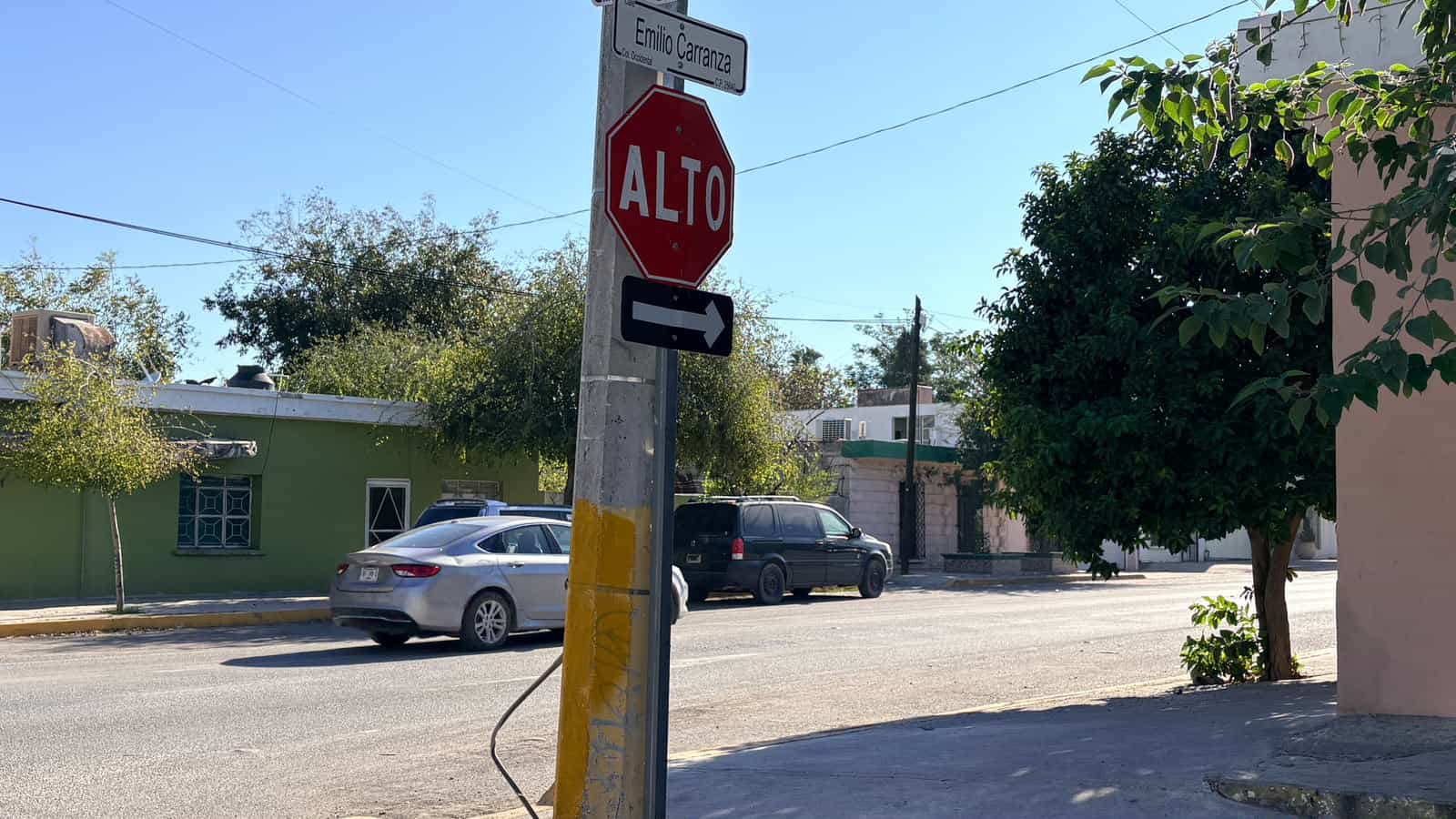 Señalización vial lista en Frontera tras trabajos completados