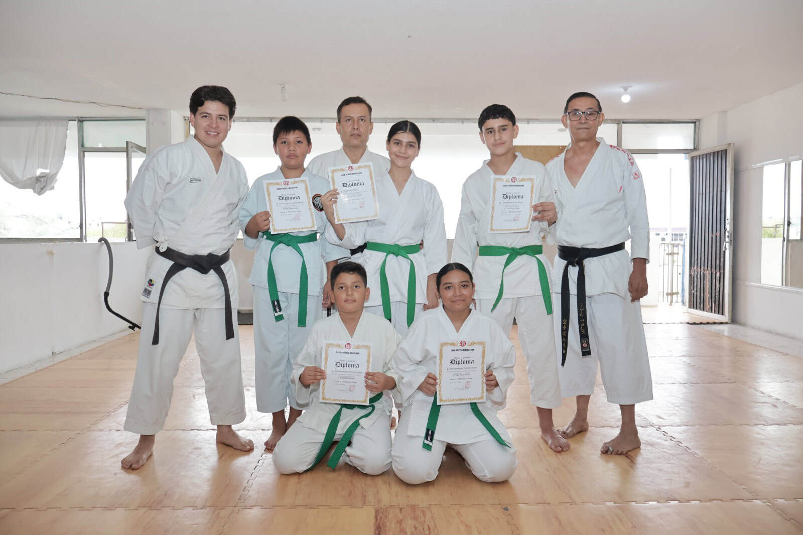 Alumnos del Club Atlético Monclova obtienen nuevos grados en karate do Alumnos del Club Atlético Monclova obtienen nuevos grados en karate do