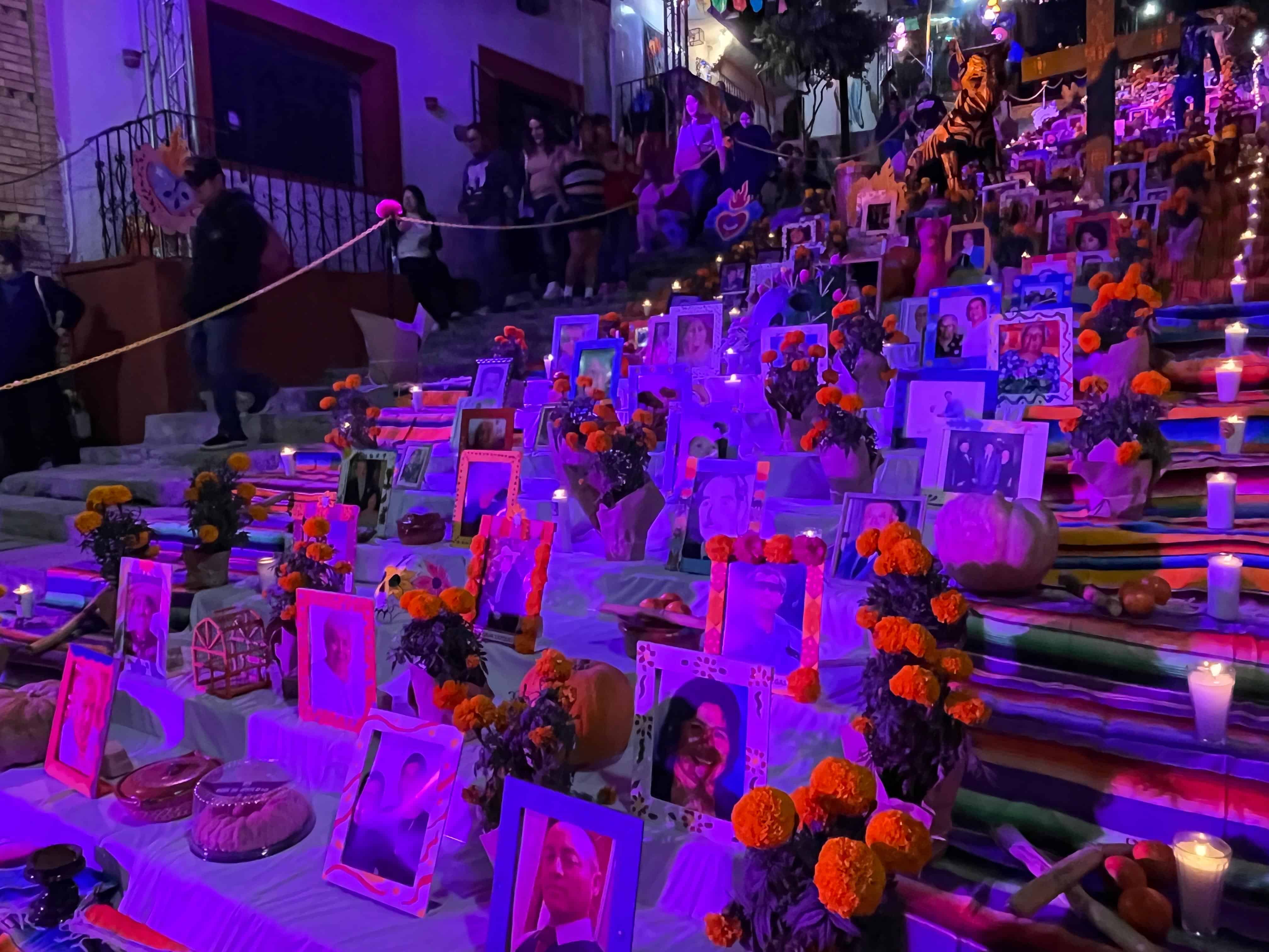 Festival de las &Aacute;nimas y altar de muertos en Saltillo