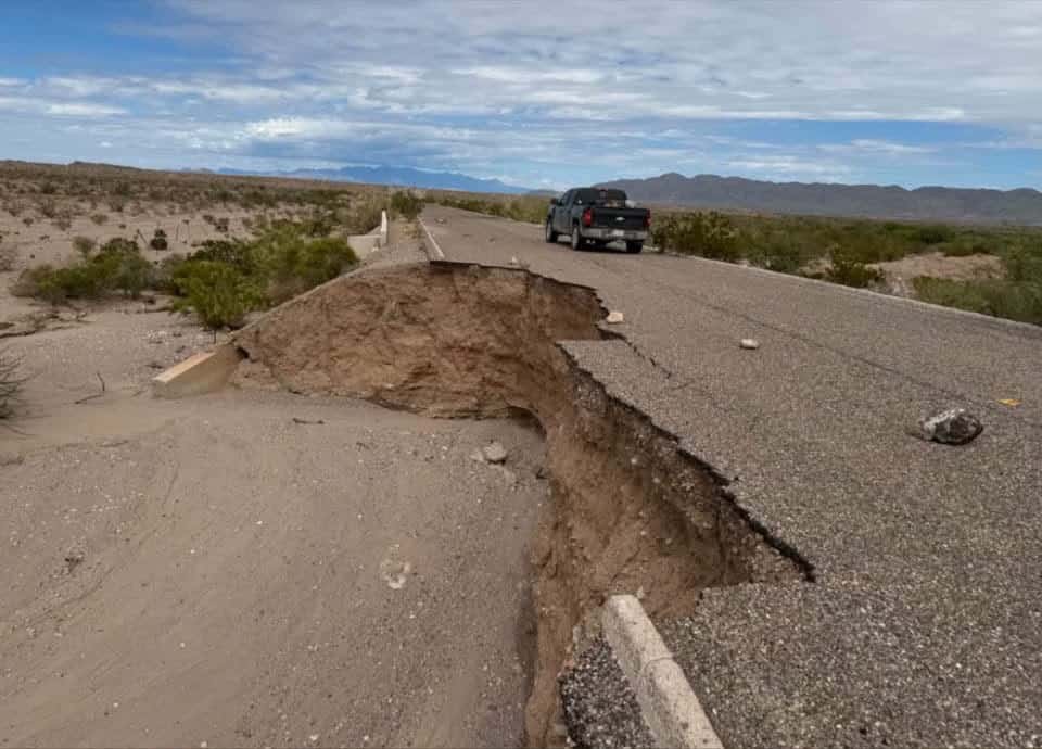 Malas condiciones en carretera Múzquiz-Ojinaga preocupan a ciudadanos en Ocampo Malas condiciones en carretera Múzquiz-Ojinaga preocupan a ciudadanos en Ocampo