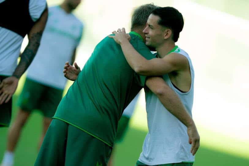 Álvaro Fidalgo regresa al Betis tras su paso por la selección mexicana Álvaro Fidalgo regresa al Betis tras su paso por la selección mexicana