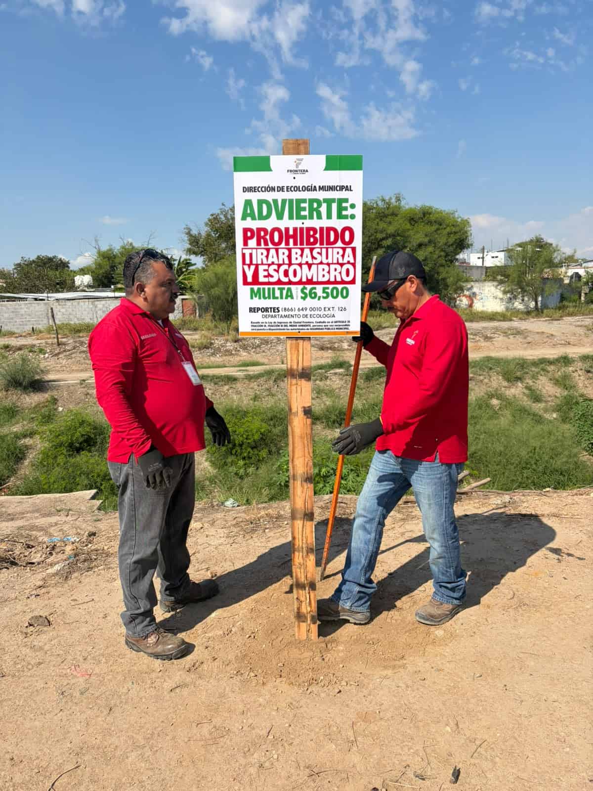 Habitantes de Frontera reportan acumulación de basura en espacios públicos