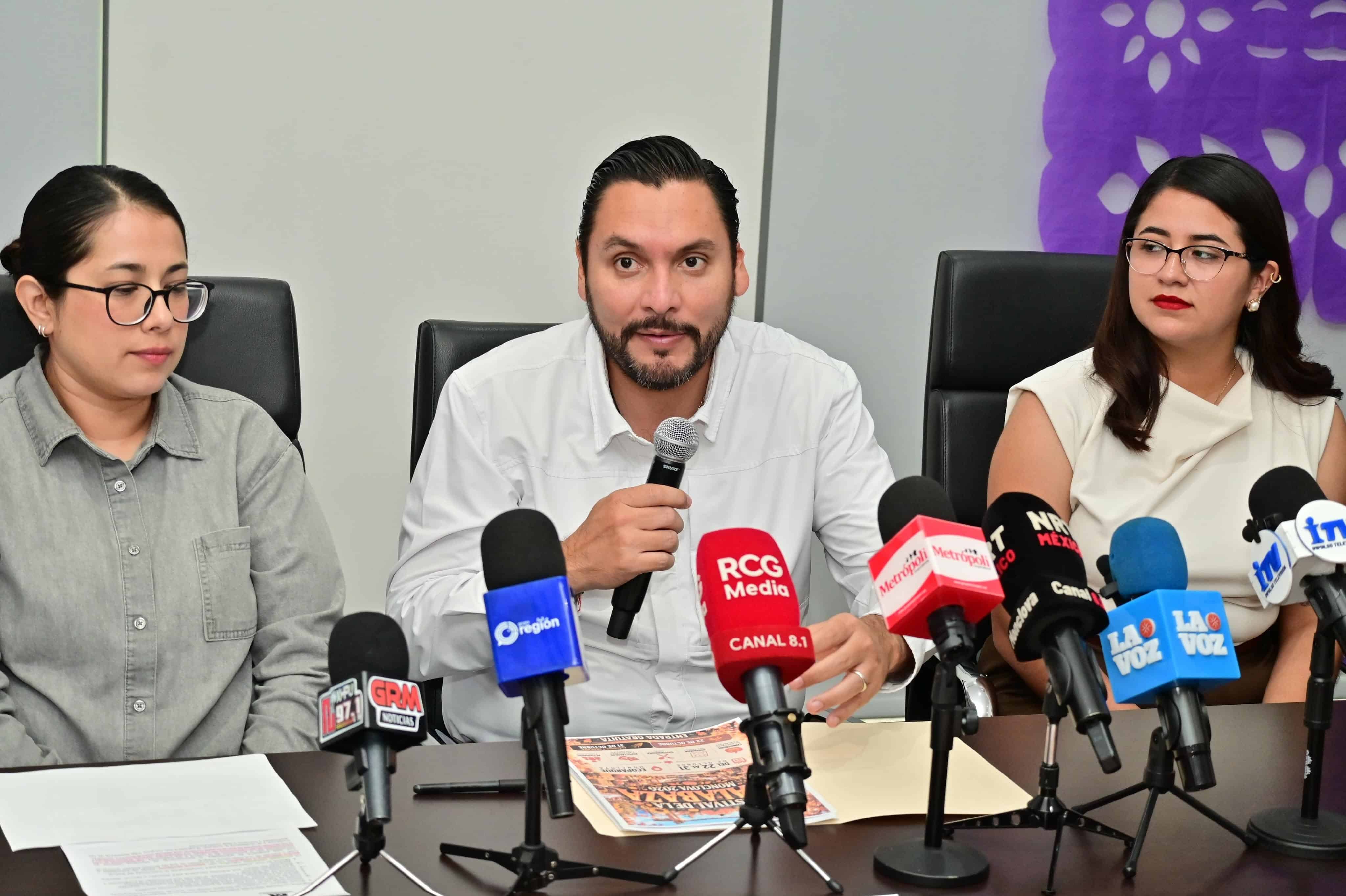 Monclova: Carlos Villarreal presenta festival Flores y Calaveras