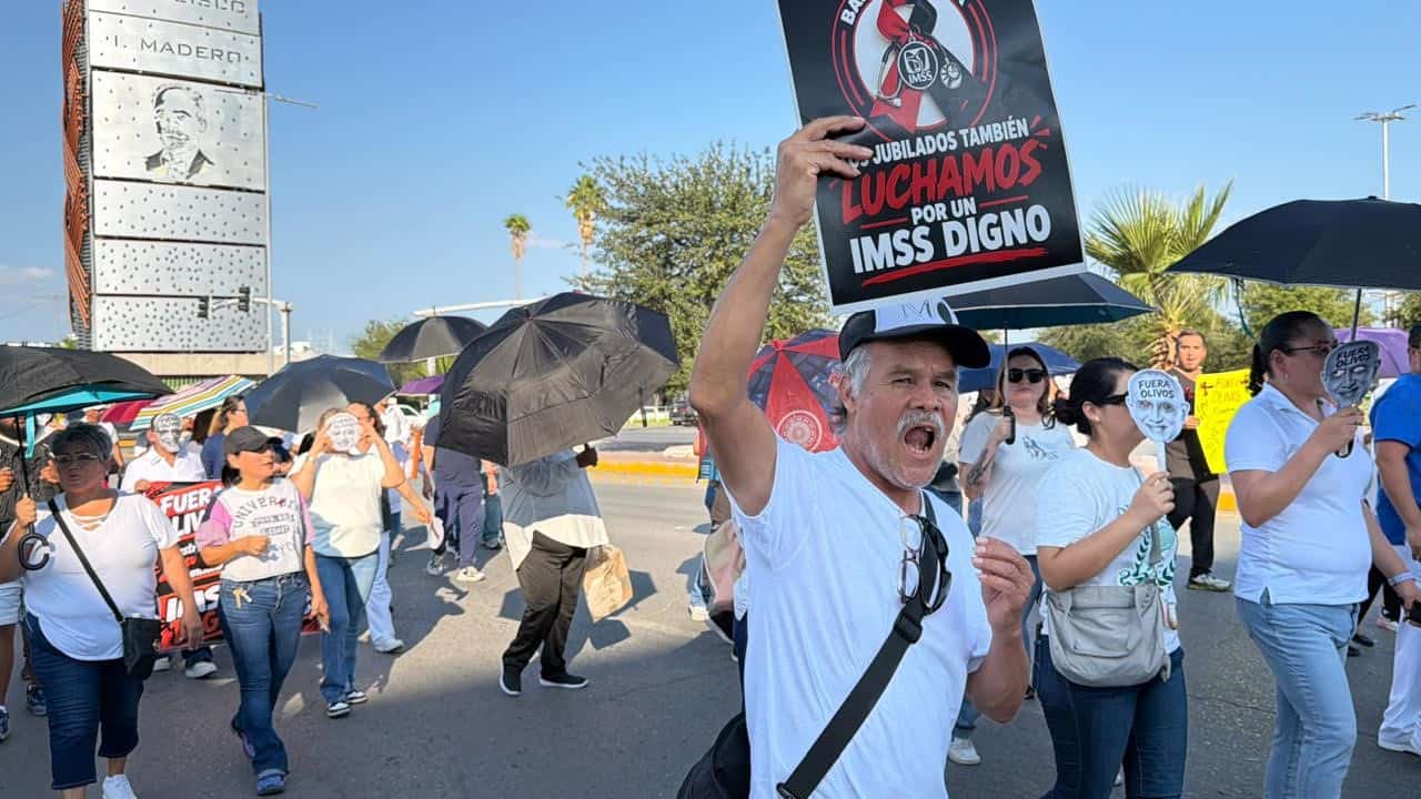 Advierten tintes pol&iacute;ticos en protestas del IMSS; se acercan elecciones