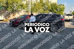Omite alto y provoca choque en la Guadalupe