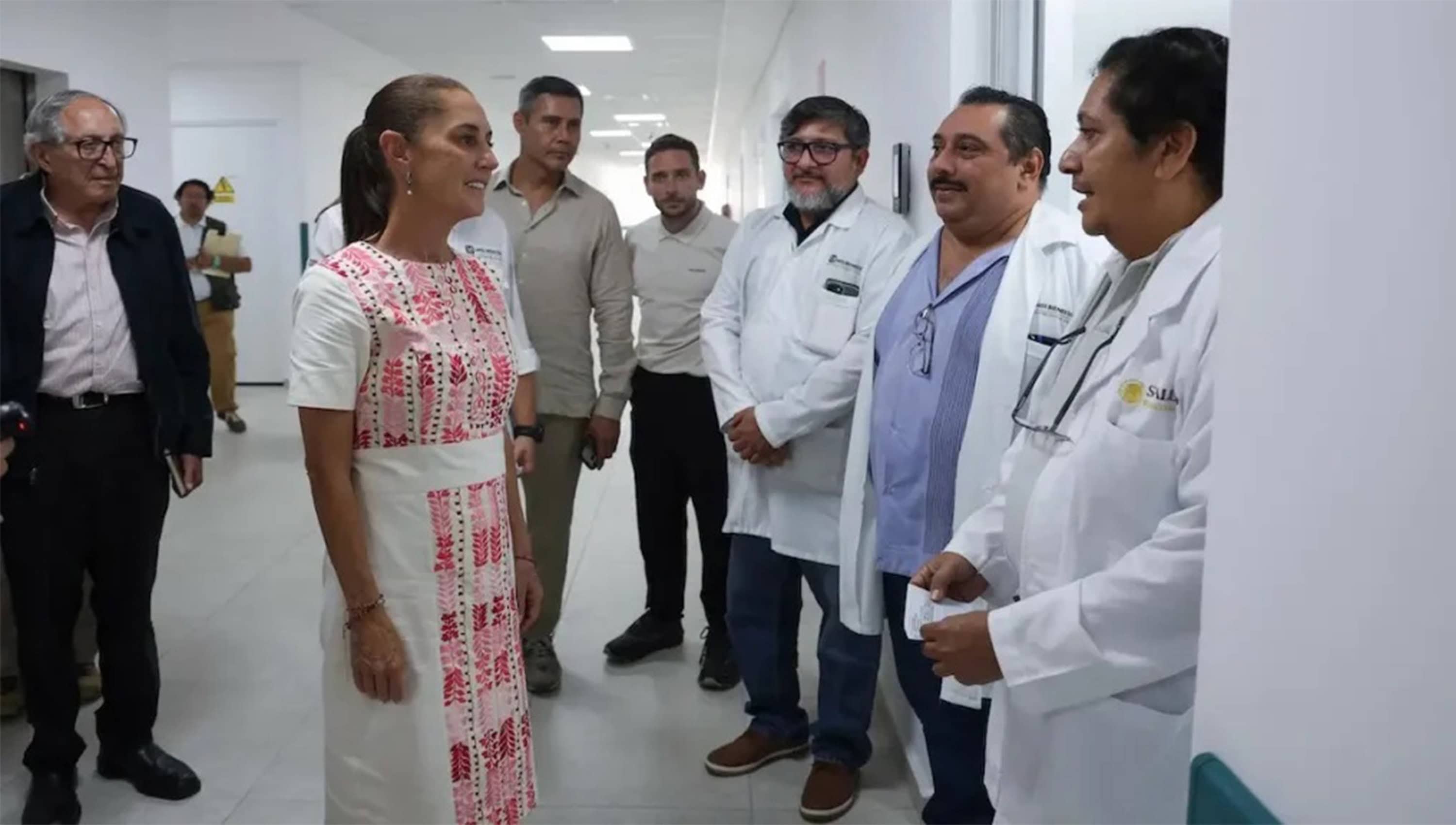 Sheinbaum promete modernizar el sistema de salud con una revolución digital Sheinbaum promete modernizar el sistema de salud con una revolución digital