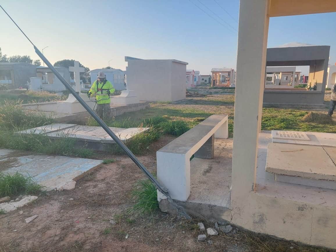 Ayuntamiento de San Buenaventura listo para recibir a familias en el pante&oacute;n