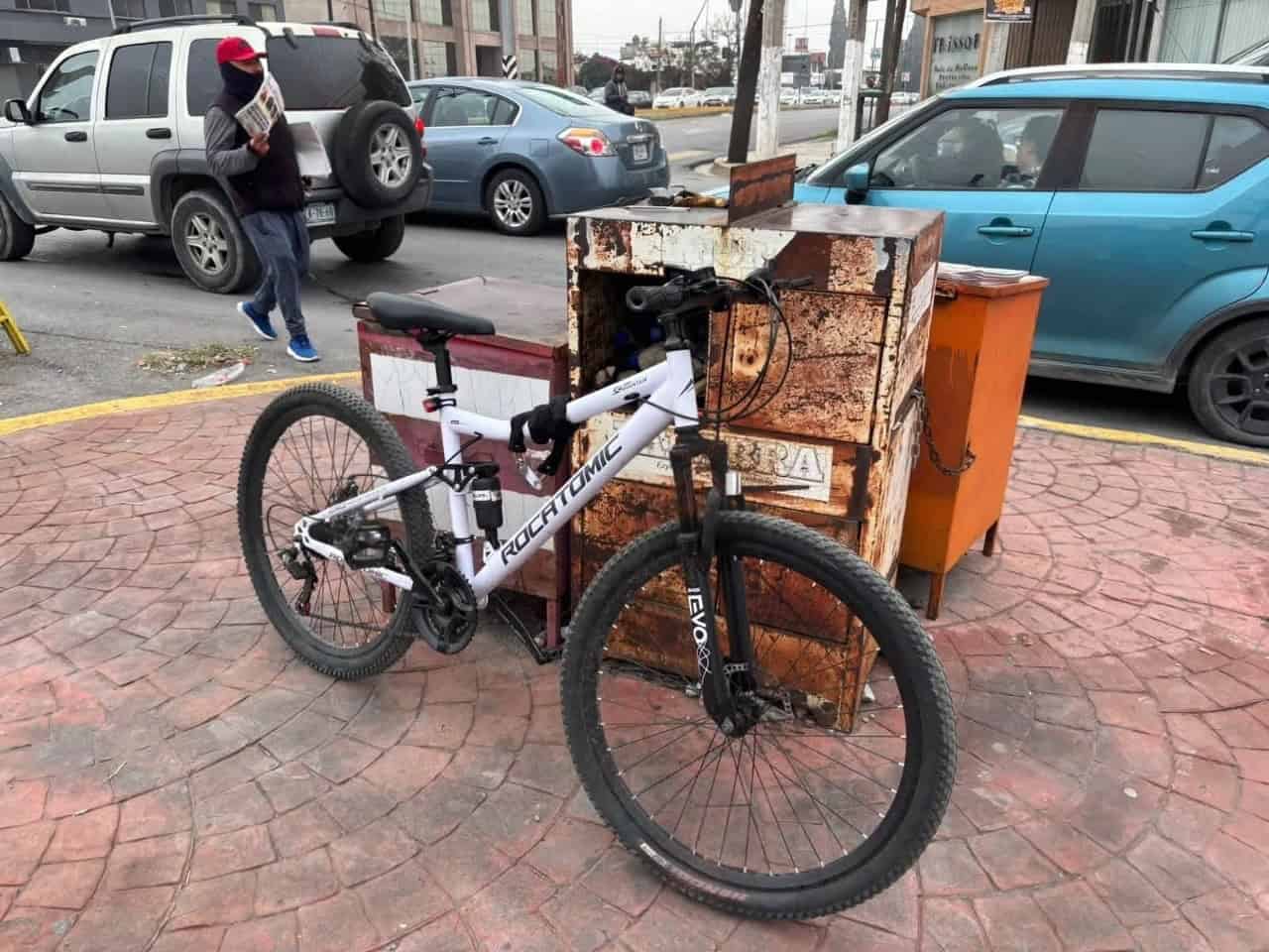 Ciclista resulta lesionado tras accidente en Saltillo