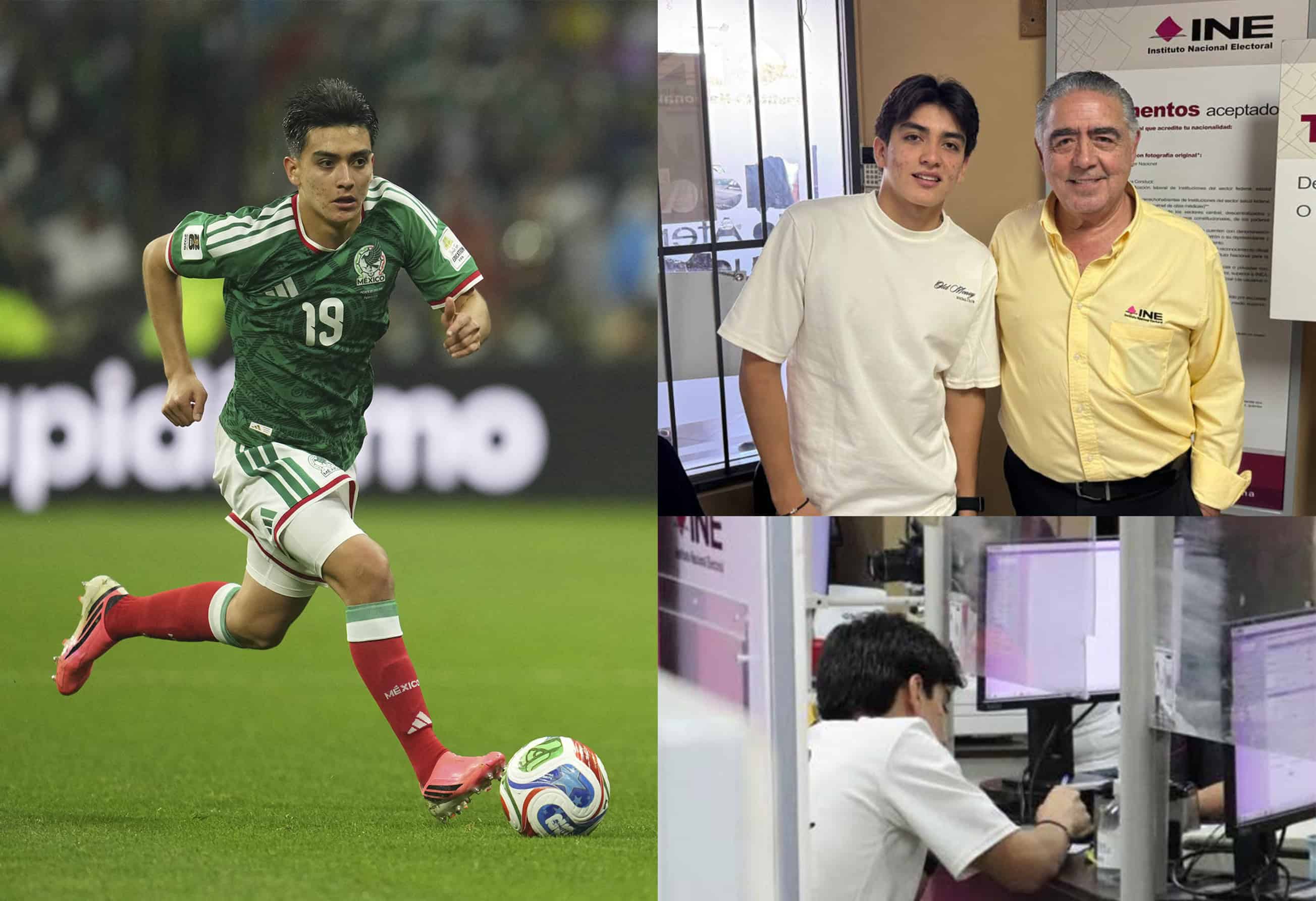 &iexcl;De las canchas a las urnas! Gilberto Mora tramita su primera credencial del INE
