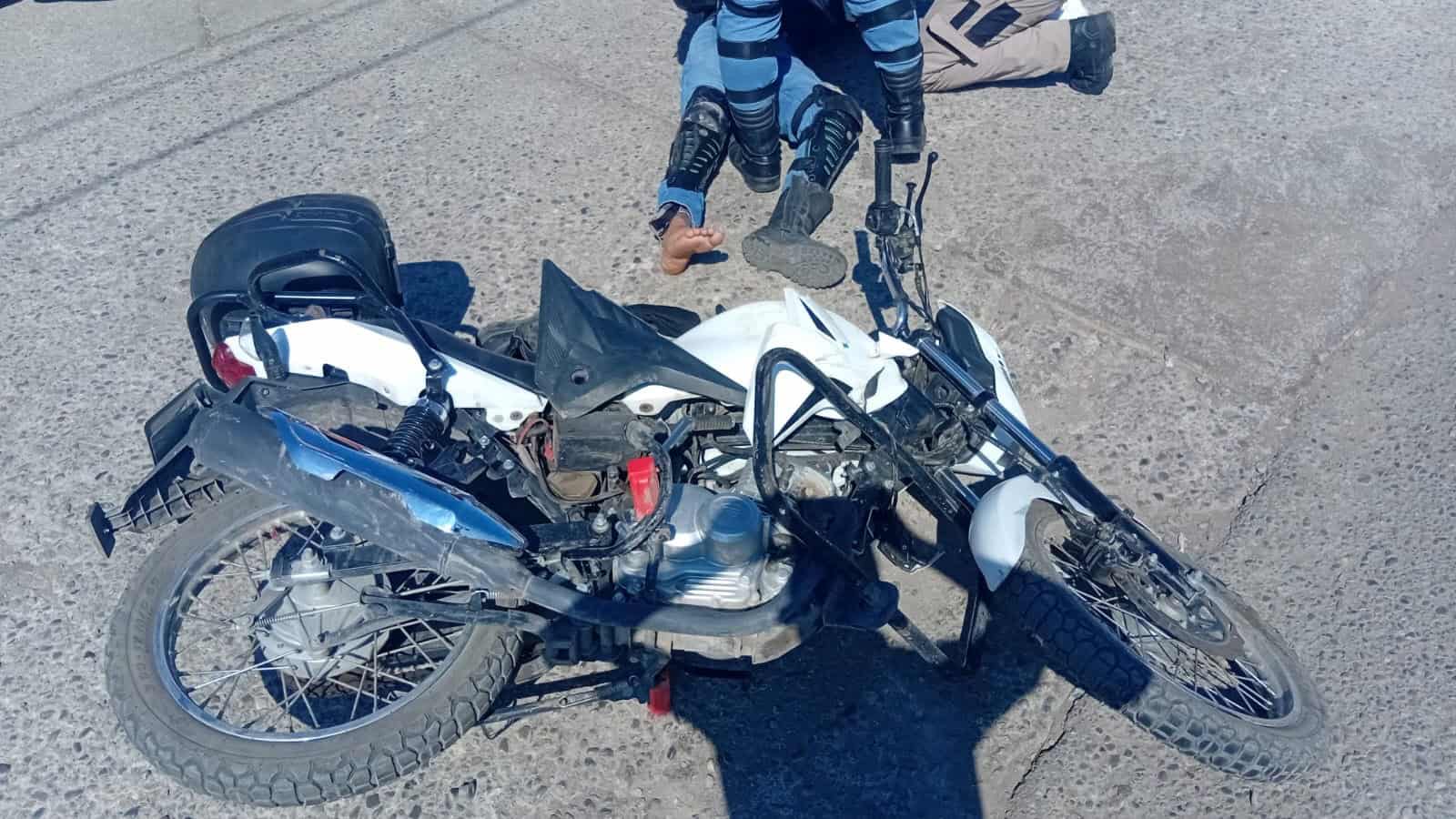 Cobrador de Banco Azteca resulta lesionado en accidente en Nueva Rosita