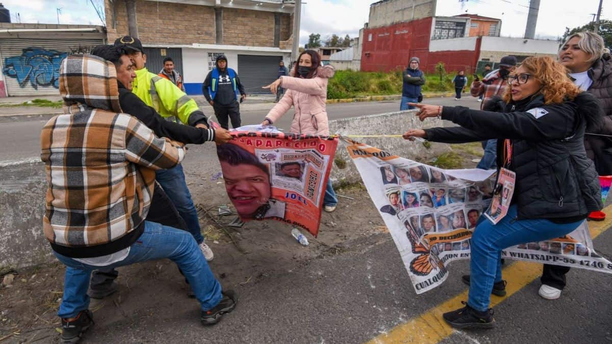 Madres buscadoras levantan bloqueo en la México-Toluca tras 36 horas de protesta Madres buscadoras levantan bloqueo en la México-Toluca tras 36 horas de protesta