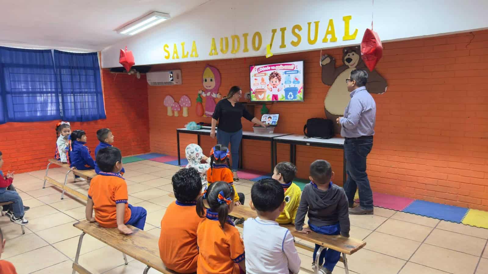 Contin&uacute;an actividades de Guardianes del Planeta en jardines de ni&ntilde;os de Allende