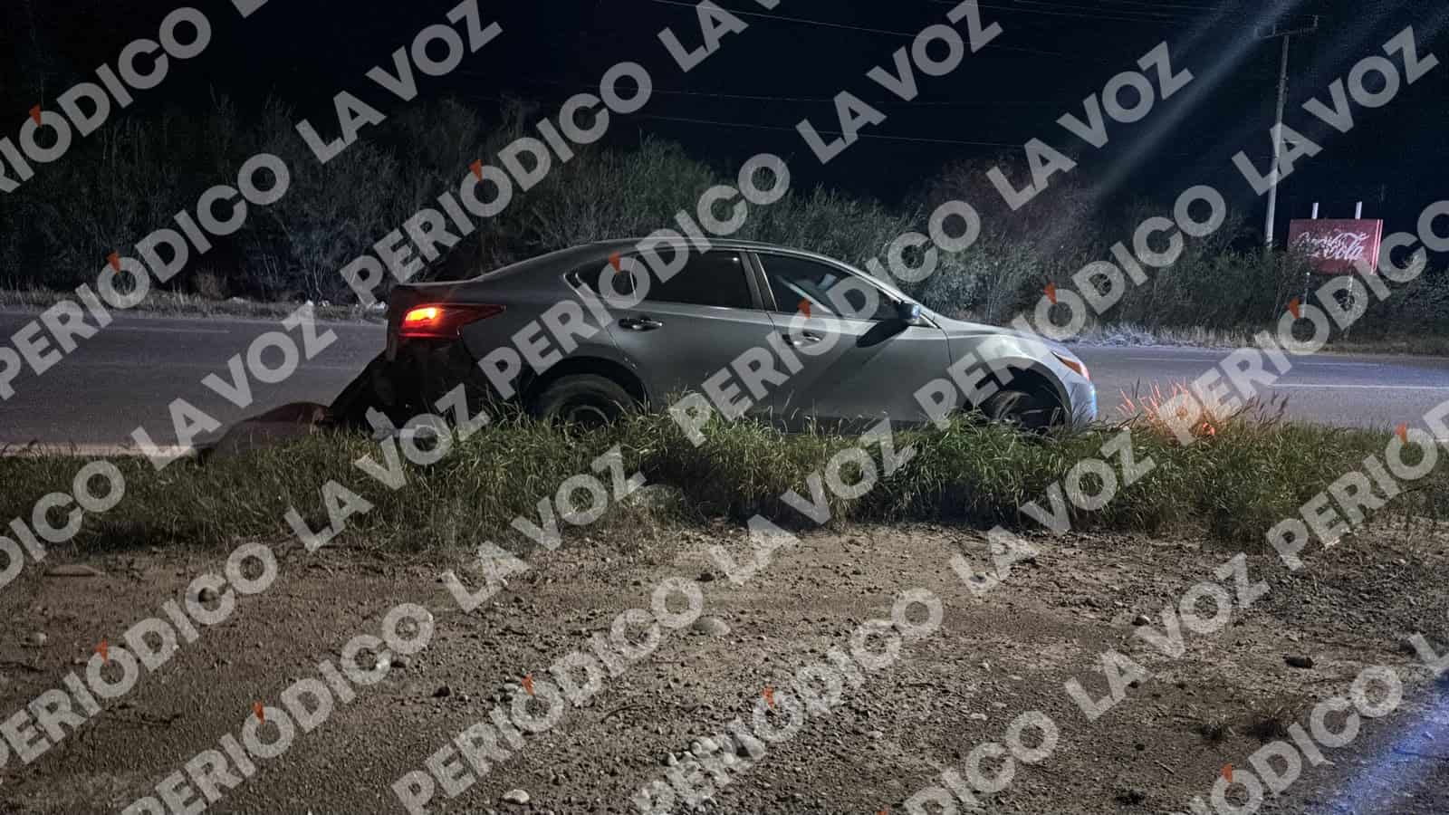 ´Rebota´ con su auto en el Salinas