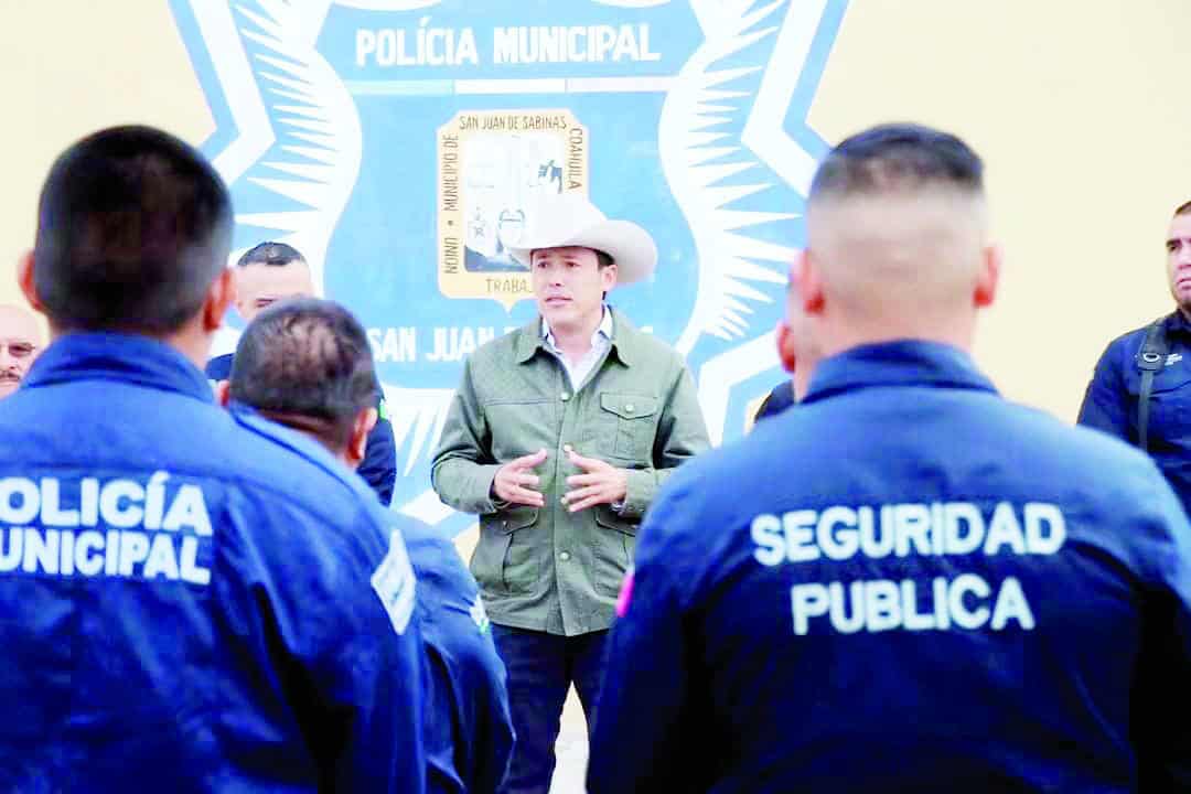 Ulises C&aacute;rdenas refuerza la seguridad p&uacute;blica en San Juan de Sabinas
